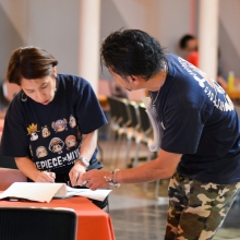 制服ファッションショー打ち合わせ